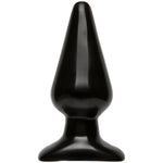 Butt Plug Met Uitlopende Basis - Zwart - 15 cm - Pleasureplay Buttplugs Anale Dildo's Niet VibrerendDoc Johnson
