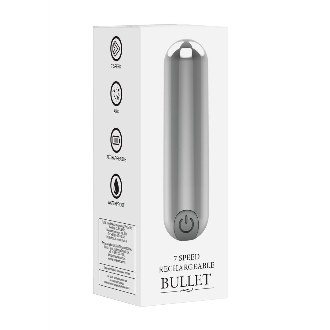 10 Speed Rechargeable Bullet - EroticToyzProducten,Toys,Vibrators,Kogel - en Minivibrators,,VrouwelijkBe Good Tonight by Shots