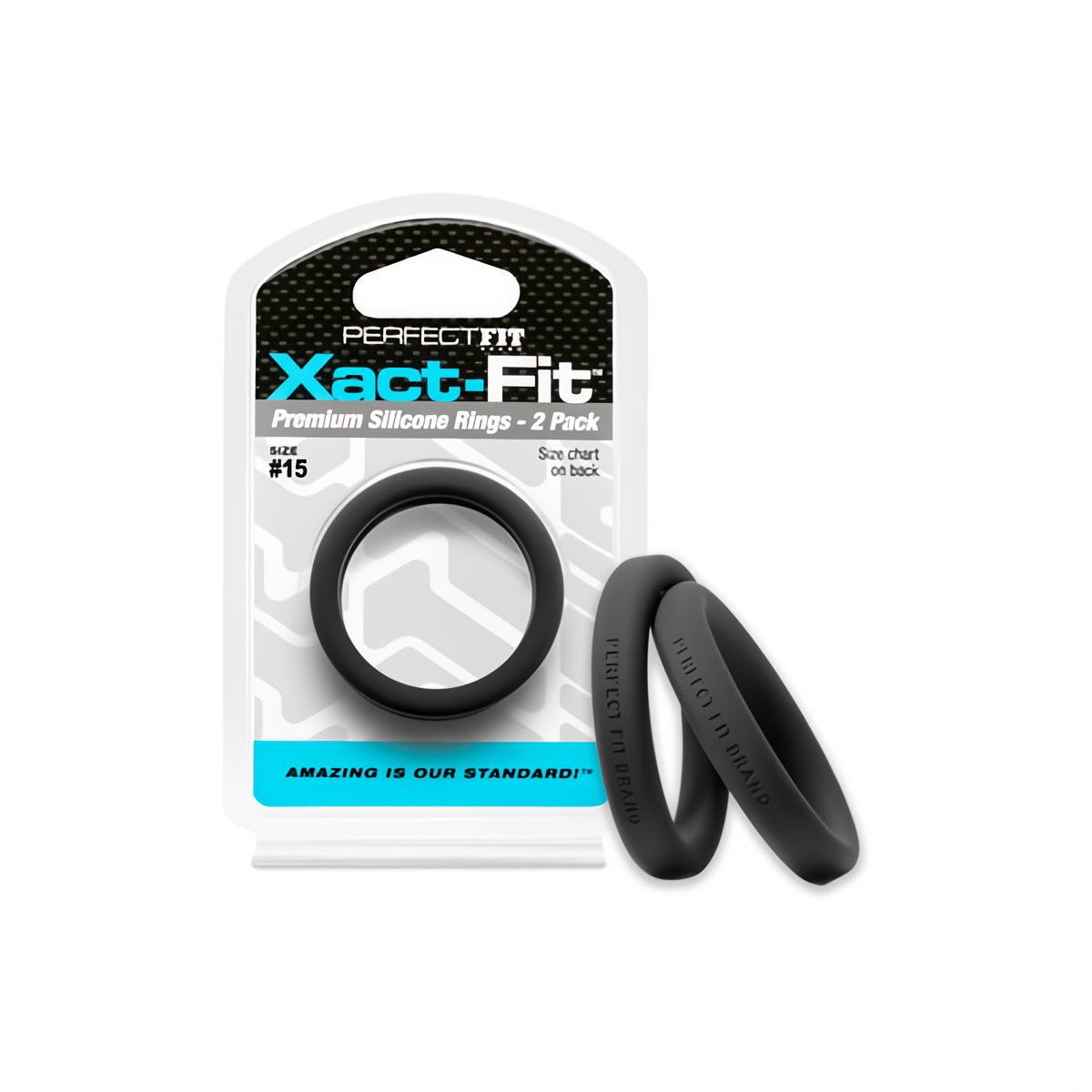 #15 Xact - Fit - Set van 2 Cockringen - EroticToyzProducten,Toys,Toys voor Mannen,Cockringen,,MannelijkPerfectFitBrand