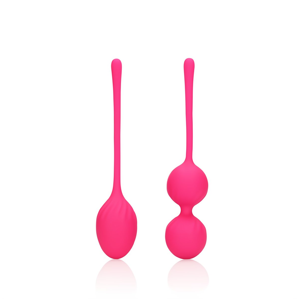 2 Piece Thumping Kegel Ball Set - Wild Strawberry - EroticToyzProducten,Toys,Sexuele Training,Vaginale ballen Ben Wa - ballen,,VrouwelijkLoveline by Shots