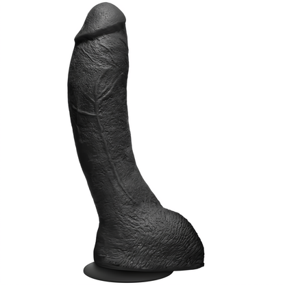 Realistische Dildo Met Zuignap - 24 cm Zwart