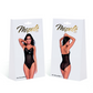 Bodysuit Vinyl en Mesh - Zwart