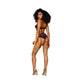 3 - Delige Kant en Mesh Set - S - Aubergine - EroticToyz3 - Delige SetDreamgirl