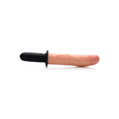 Dildo Thruster - 30 cm Met 4 Vibraties en 9 Modi - Huidskleur