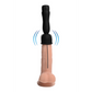 Penis Head Stimulator met Urethrale Vibratie - Zilver