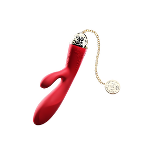 ZALO Rosalie Rabbit Vibrator Bluetooth 8 Standen - Rood