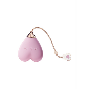 ZALO Baby Heart Massager met Bluetooth, 18K Goud Verguld - Violet