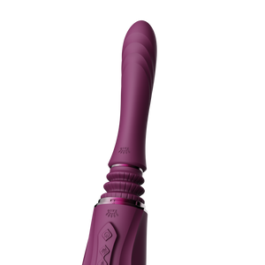 Dildo Met PowerThrust Technologie - Velvet Paars