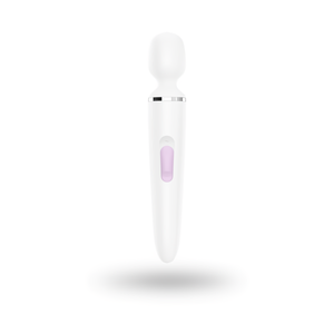 Wand Vibrator - Wit/Chroom, XXL