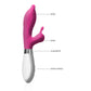 Oplaadbare Vibrator Met Oortjes - 21,8 cm - Pleasureplay Rabbit VibratorsLuna by Shots