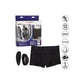 Afstandsbediening Boxer Brief Set M/L - Zwart - EroticToyzVibrerende SlipjesCalExotics