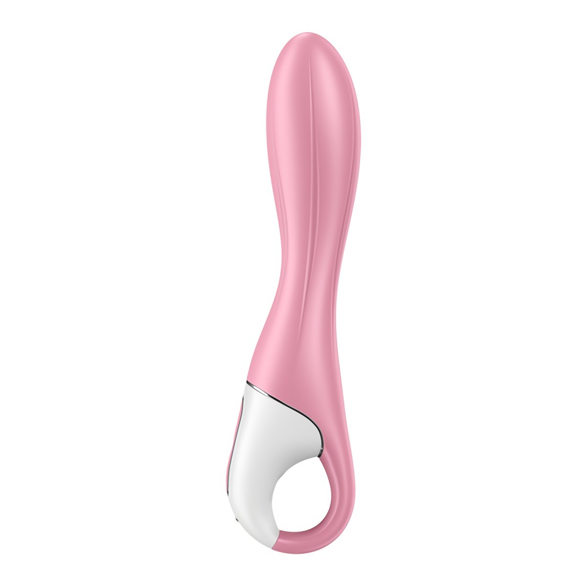 Air Pump Vibrator 2 - Light Red - EroticToyzProducten,Toys,Dildos,Opblaasbaar,Vibrators,G - Spot Vibrator,,GeslachtsneutraalSatisfyer