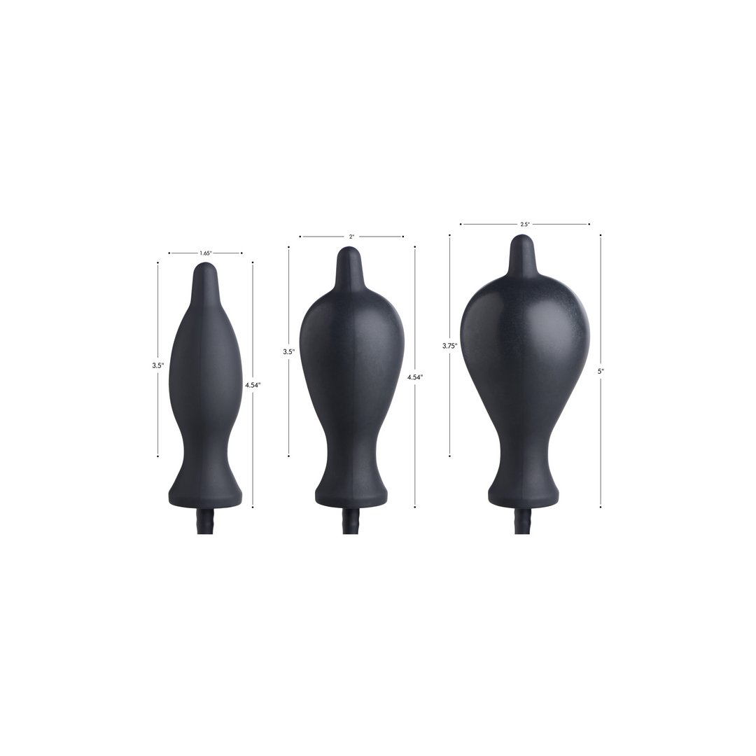 Anaal Opblaasbare Plug - Silicone - EroticToyzOpblaasbaarXR Brands