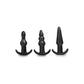 Anaal Plug Set met 10 Vibratiestanden - 4 Stuks - EroticToyzButtplugs Anale Dildo's VibrerendXR Brands