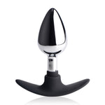 Anaalplug - Metaal en Siliconen Medium - EroticToyzButtplugs Anale Dildo's Niet VibrerendXR Brands