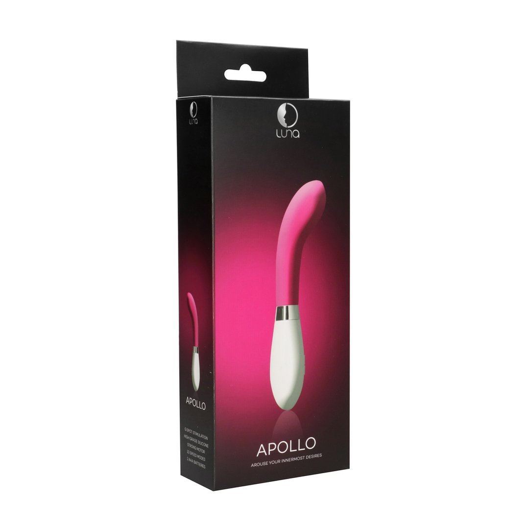 Apollo - Rechargeable Vibrator - EroticToyzProducten,Toys,Vibrators,G - Spot Vibrator,,VrouwelijkLuna by Shots