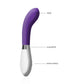 Oplaadbare Vibrator - 21 cm Siliconen - Pleasureplay G - Spot VibratorLuna by Shots