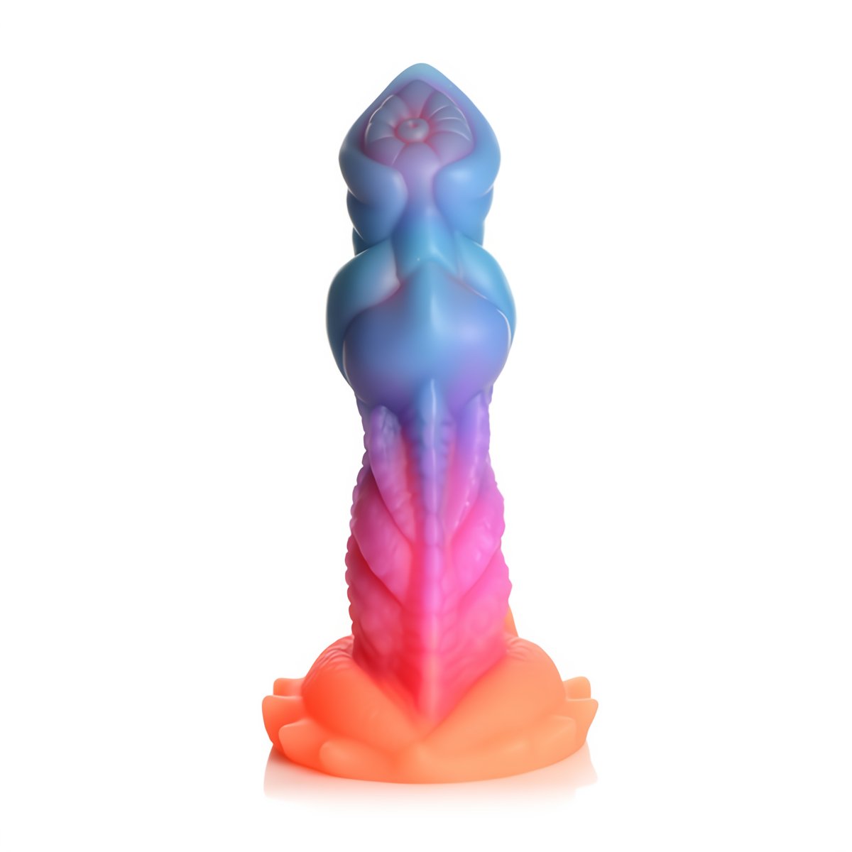 'Aqua Cock Siliconen Dildo Met Zuignap - Glow in the Dark' - EroticToyzNiet - Fallische Dildo'sXR Brands