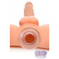 'Ass Bung Clear Hollow Anale Dilatator met Plug 8,9 cm - Transparant' - EroticToyzDilatatorsetsXR Brands