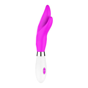 Vibrator Met Clitoris Stimulator - Siliconen 21.9 cm - Pleasureplay Rabbit VibratorsLuminous by Shots