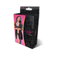 Babydoll met Open Rug en G - String - Zwart - Pleasureplay BabydollsMagic Silk