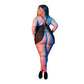 Babydoll met Open Rug en G - String Set - 2XL - Zwart - Pleasureplay Queen sizeMagic Silk