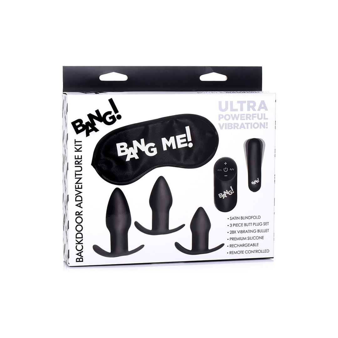 Backdoor Adventure Kit - Anal Toys Kit - EroticToyzProducten,Toys,Anaal Toys,Buttplugs Anale Dildo's,Buttplugs Anale Dildo's Vibrerend,Kits Sets,Toy Sets,,GeslachtsneutraalXR Brands