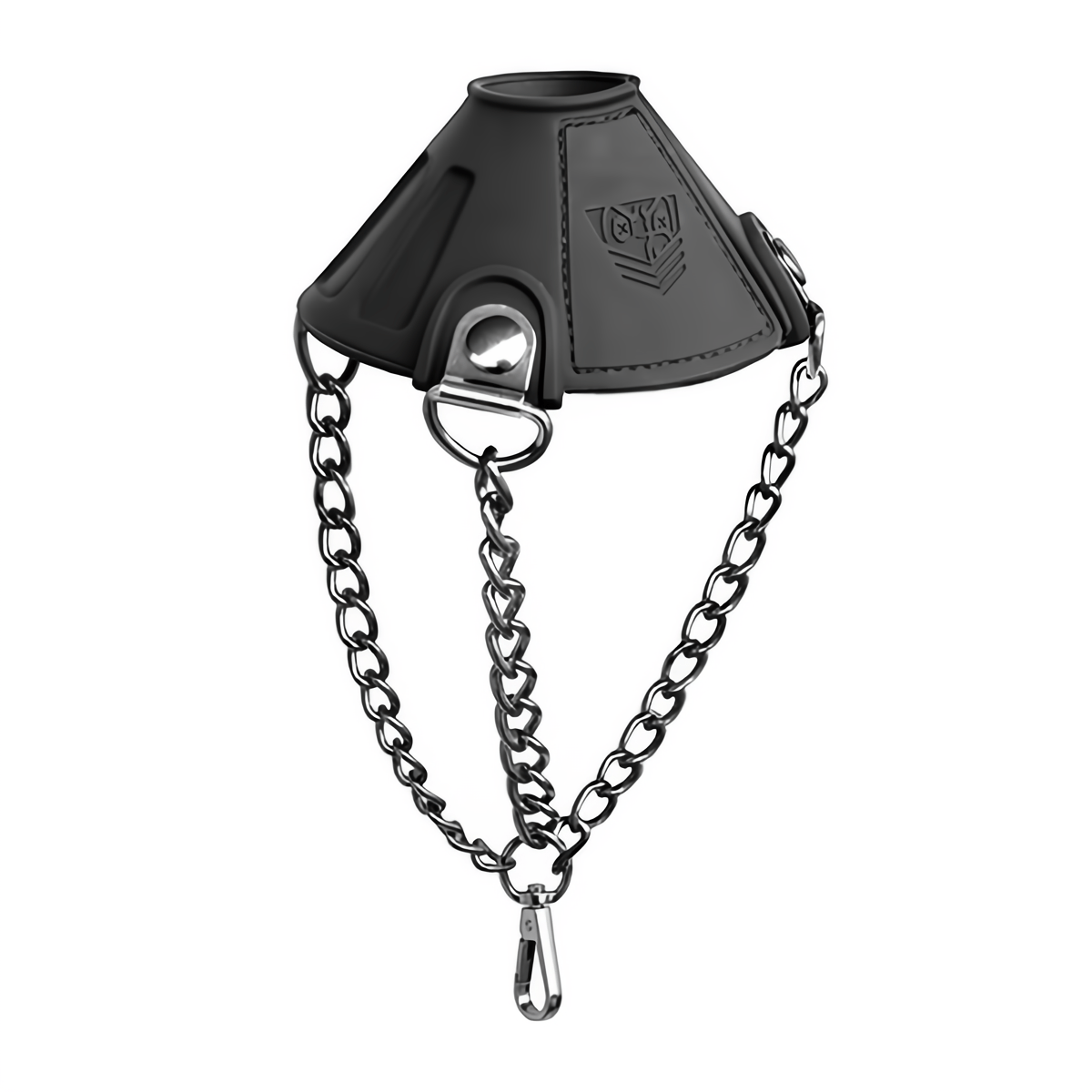 Ballstretcher Met INSTA Clip Kettingen - Zwart - Pleasureplay Ball StrapsDoc Johnson