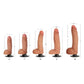 Realistische Vibrator Dildo Met Ballen - 23 cm - Pleasureplay Realistische VibratorsCurve Toys