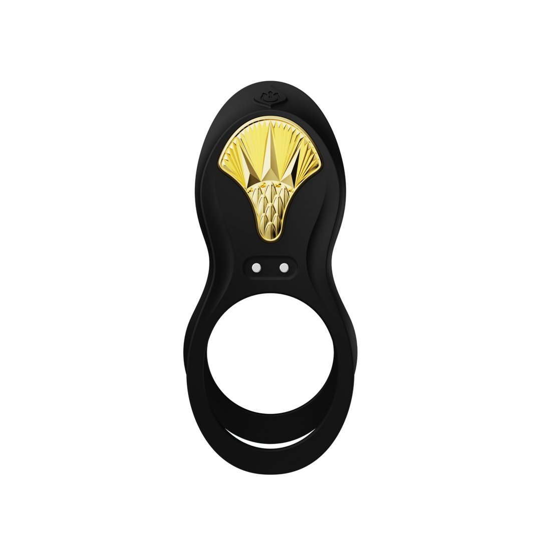 Handsfree Vibrator - Obsidiaan Zwart - Pleasureplay Luxe VibratorZalo