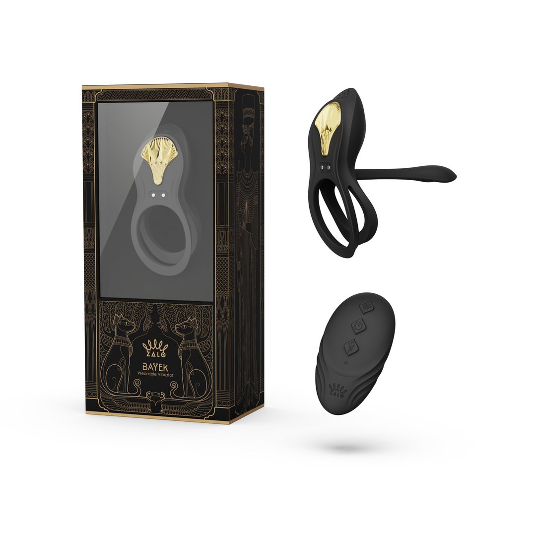 Handsfree Vibrator - Obsidiaan Zwart - Pleasureplay Luxe VibratorZalo