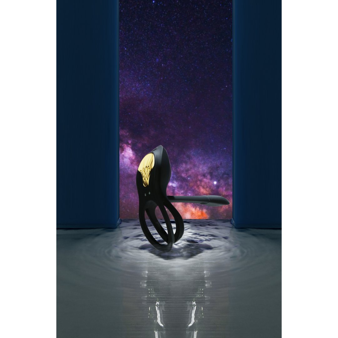 Handsfree Vibrator - Obsidiaan Zwart - Pleasureplay Luxe VibratorZalo
