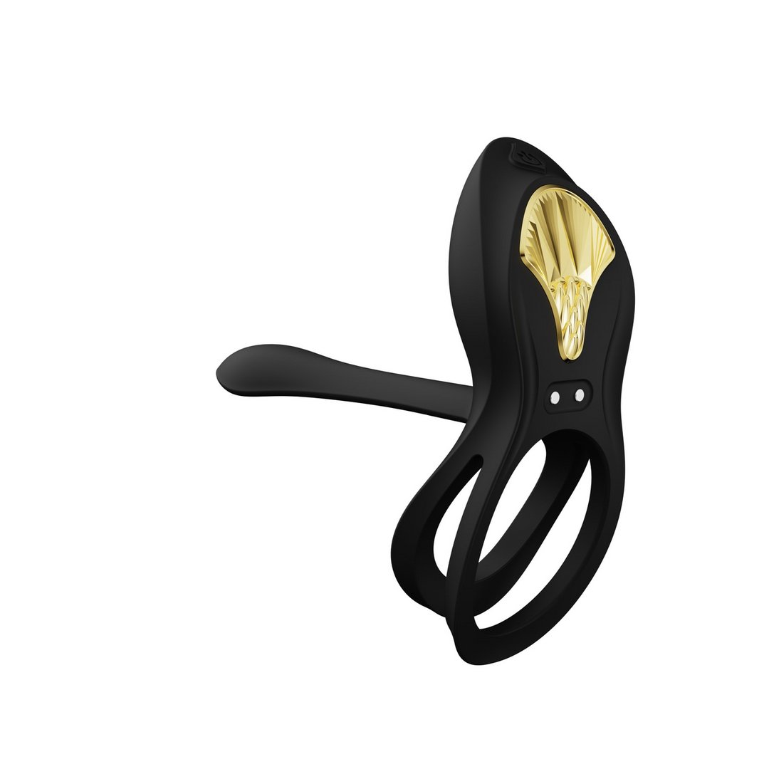 Handsfree Vibrator - Obsidiaan Zwart - Pleasureplay Luxe VibratorZalo