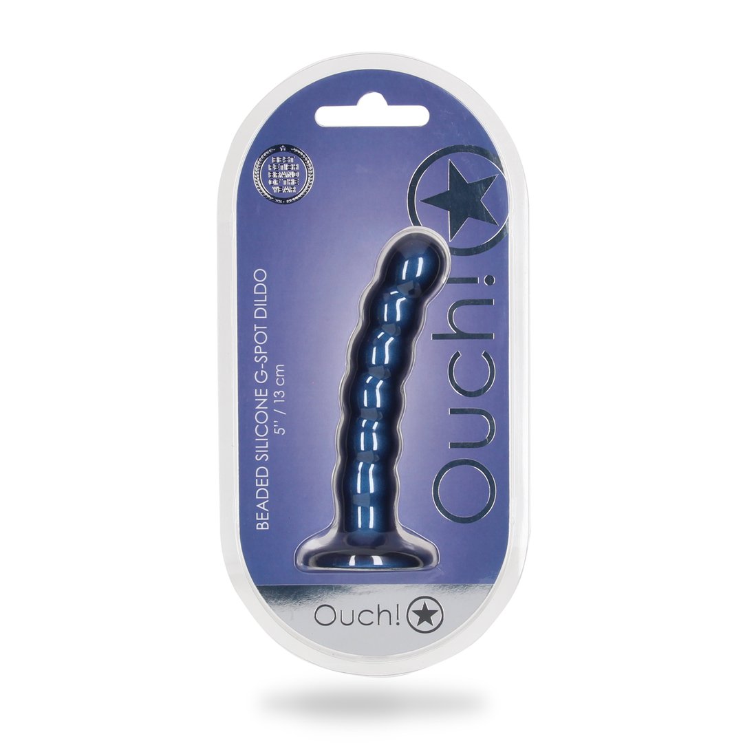 Beaded Silicone G - 13 cm - EroticToyzProducten,Toys,Dildos,Siliconen Dildo's,,Ouch! by Shots