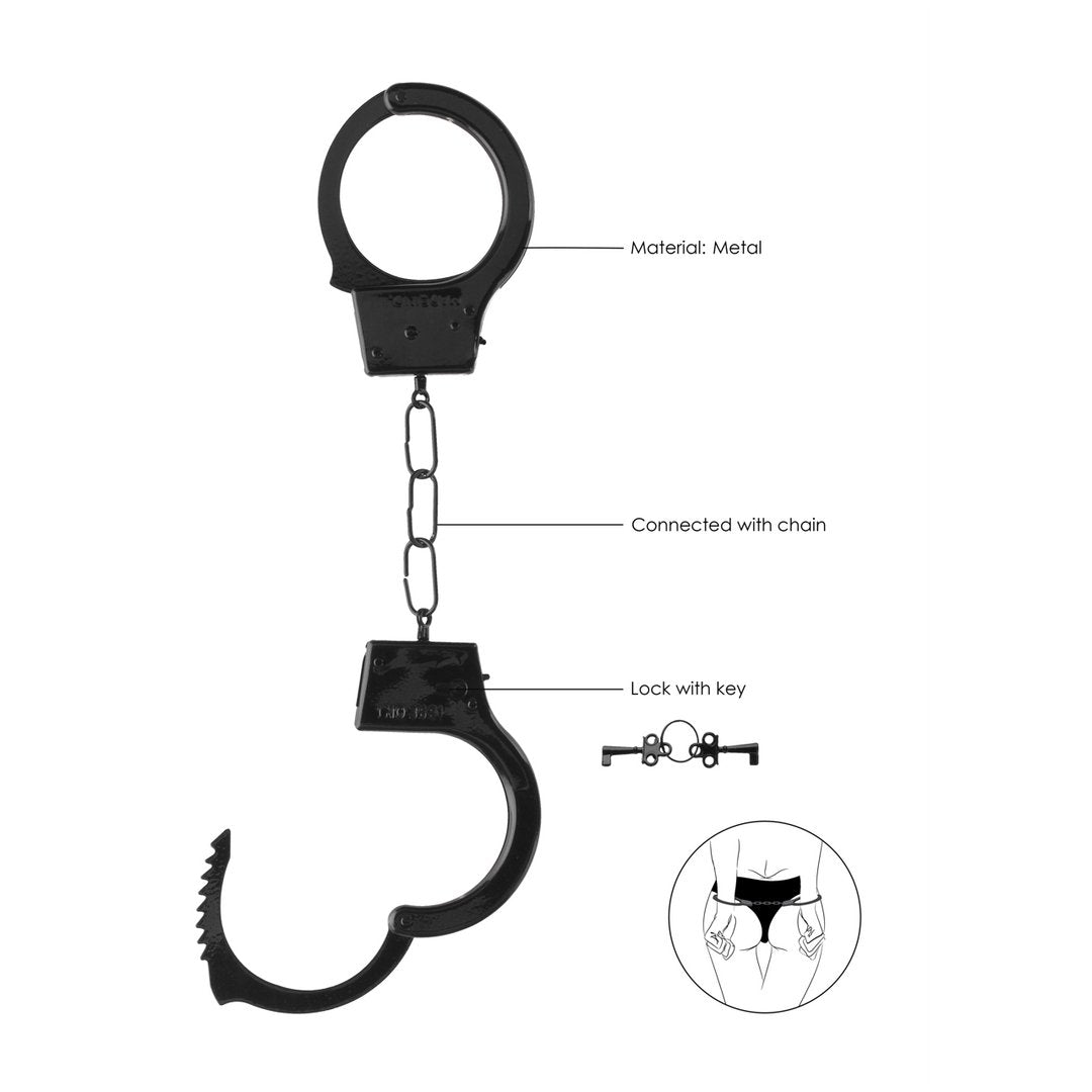 Beginner's Handcuffs - EroticToyzProducten,Toys,Fetish,Boeien,Handboeien,,GeslachtsneutraalOuch! by Shots