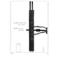 Ouch! strap - on riem Zwart - Pleasureplay Voorbinddildo'sOuch! by Shots