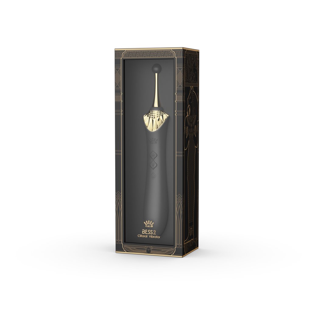 Clitorale Vibrator - Obsidiaan Zwart - Pleasureplay Luxe VibratorZalo
