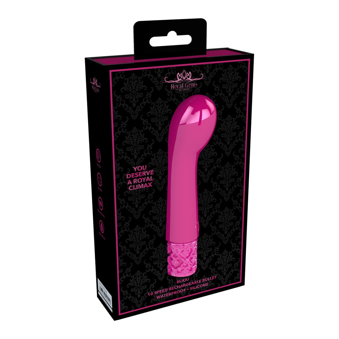 Bijou - Rechargeable G - Spot Vibrator - EroticToyzProducten,Toys,Vibrators,G - Spot Vibrator,,VrouwelijkRoyal Gems by Shots