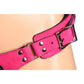 Lederen Korset Harnas - Roze - Pleasureplay Voorbinddildo'sXR Brands