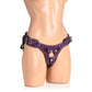 Leren Korset Harnas - Paars - Pleasureplay Voorbinddildo'sXR Brands