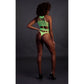 Neon Body - Griekse Halslijn en UV - Activatie - Pleasureplay Bodysuits TeddiesOuch! by Shots