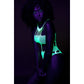 Neon Body - Griekse Halslijn en UV - Activatie - Pleasureplay Bodysuits TeddiesOuch! by Shots