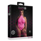 Neon Halternek Body - Roze - Pleasureplay Bodysuits TeddiesOuch! by Shots