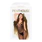 Bodystocking - Geborduurde Visnet Met Open Kruis - EroticToyzBodystockingsPenthouse Lingerie