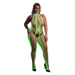 Bodystocking with Halterneck - EroticToyzProducten,Lingerie,Lingerie voor Haar,Bodystockings,,Ouch! by Shots