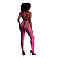 Bodystocking Met Halternek En Open Kruis - Roze - Pleasureplay BodystockingsOuch! by Shots