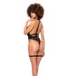 Bodysuit - Zwart S/M Met Diepe Halslijn - EroticToyzBodysuits TeddiesMapalé