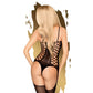 Bodystocking met Kousenbanden - Criss Cross Design - Pleasureplay BodystockingsPenthouse Lingerie