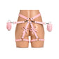 Bondage Harness with Bows - 2XL - Pink - EroticToyzProducten,Toys,Fetish,Harnassen,Restraints,Nieuwe Producten,,GeslachtsneutraalXR Brands