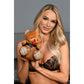 Bondage Teddybeer - Verbrand Bruin - 22 cm - Pleasureplay FeestartikelenXR Brands